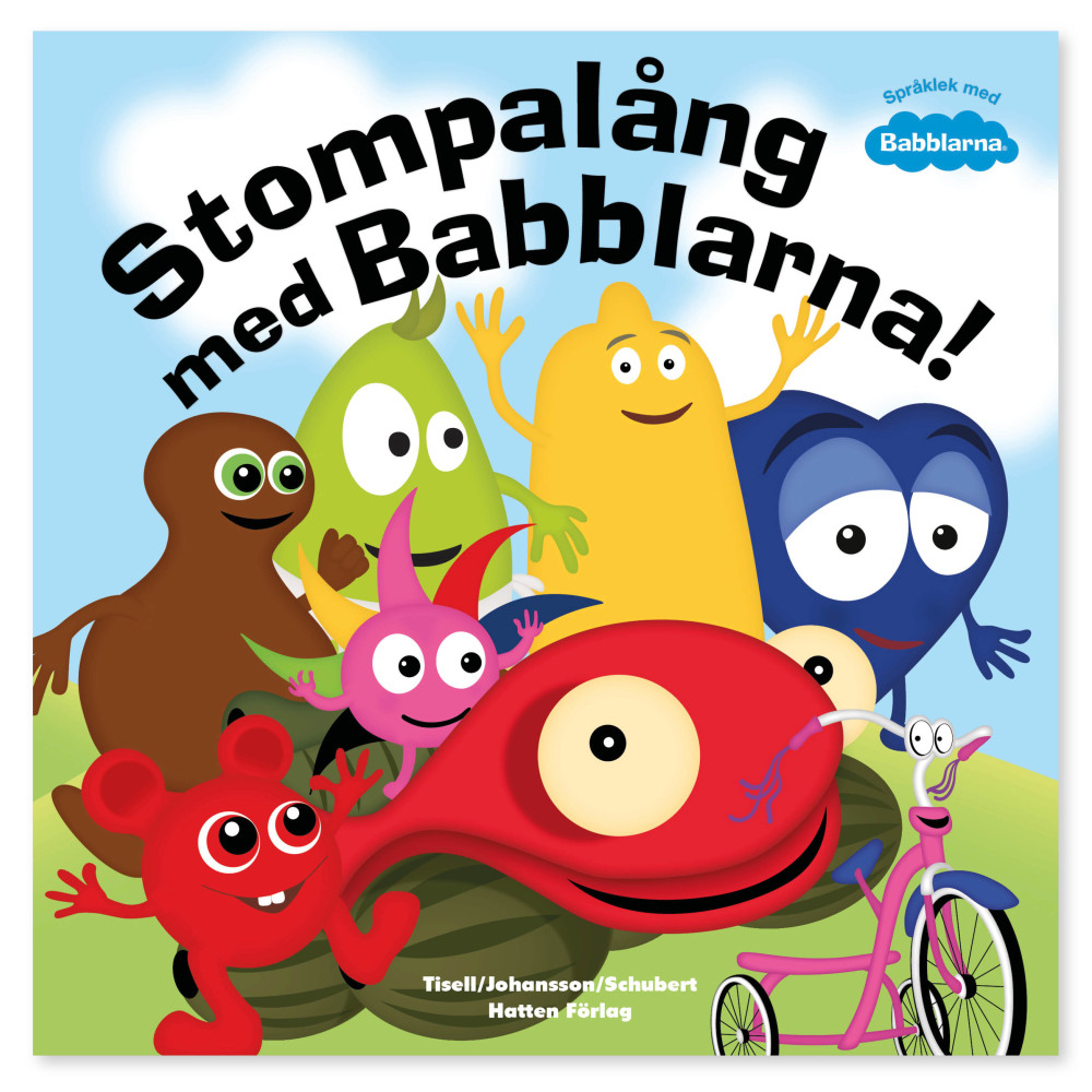 Produktbild för Stompalång med Babblarna (inbunden)