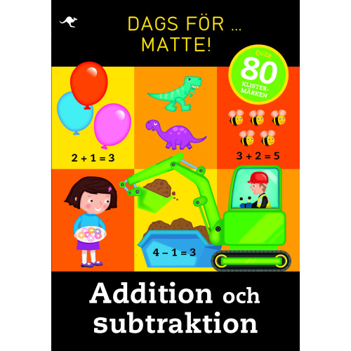 Känguru Dags för matte! : addition och subtraktion (häftad)