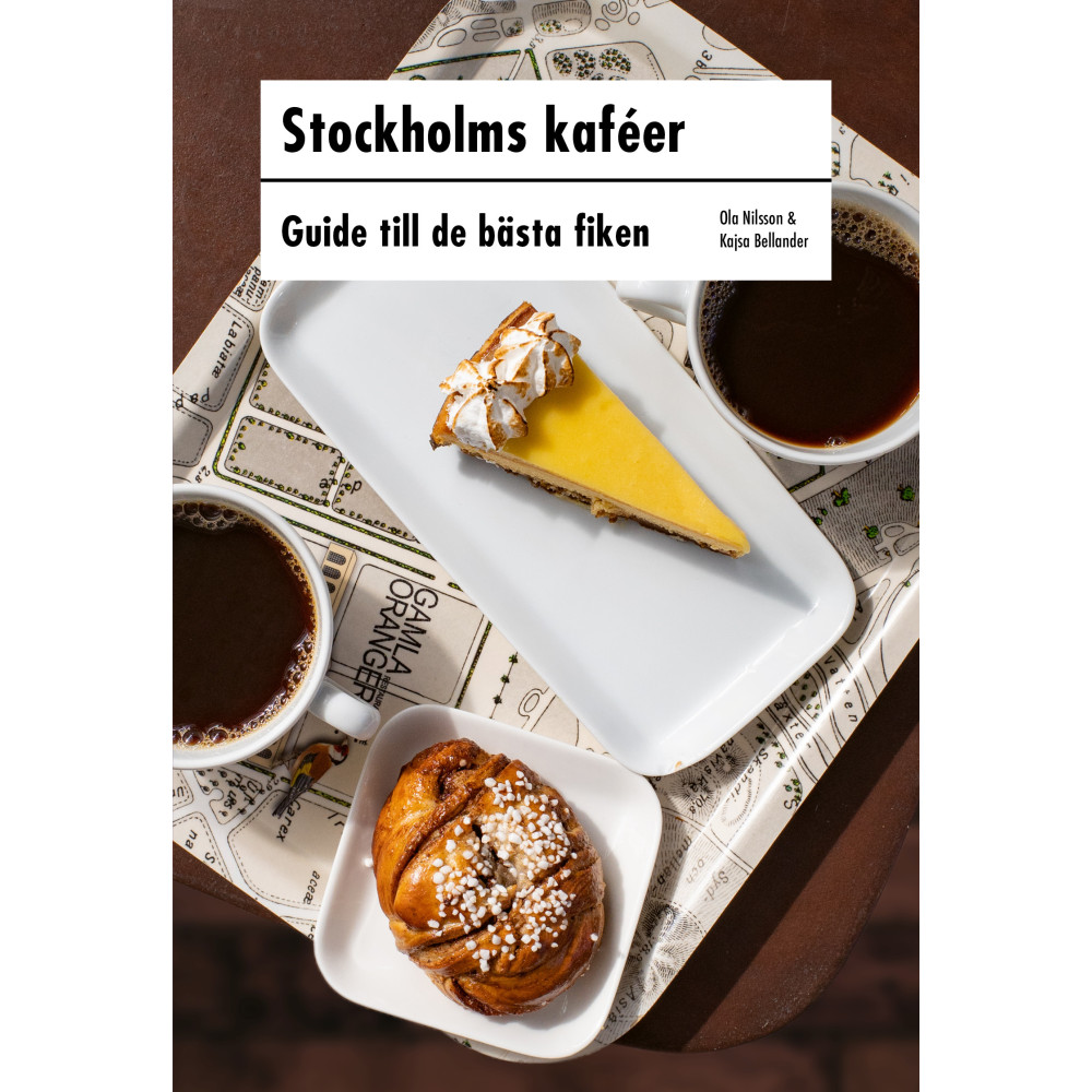 Produktbild för Stockholms kaféer : guide till de bästa fiken (häftad)