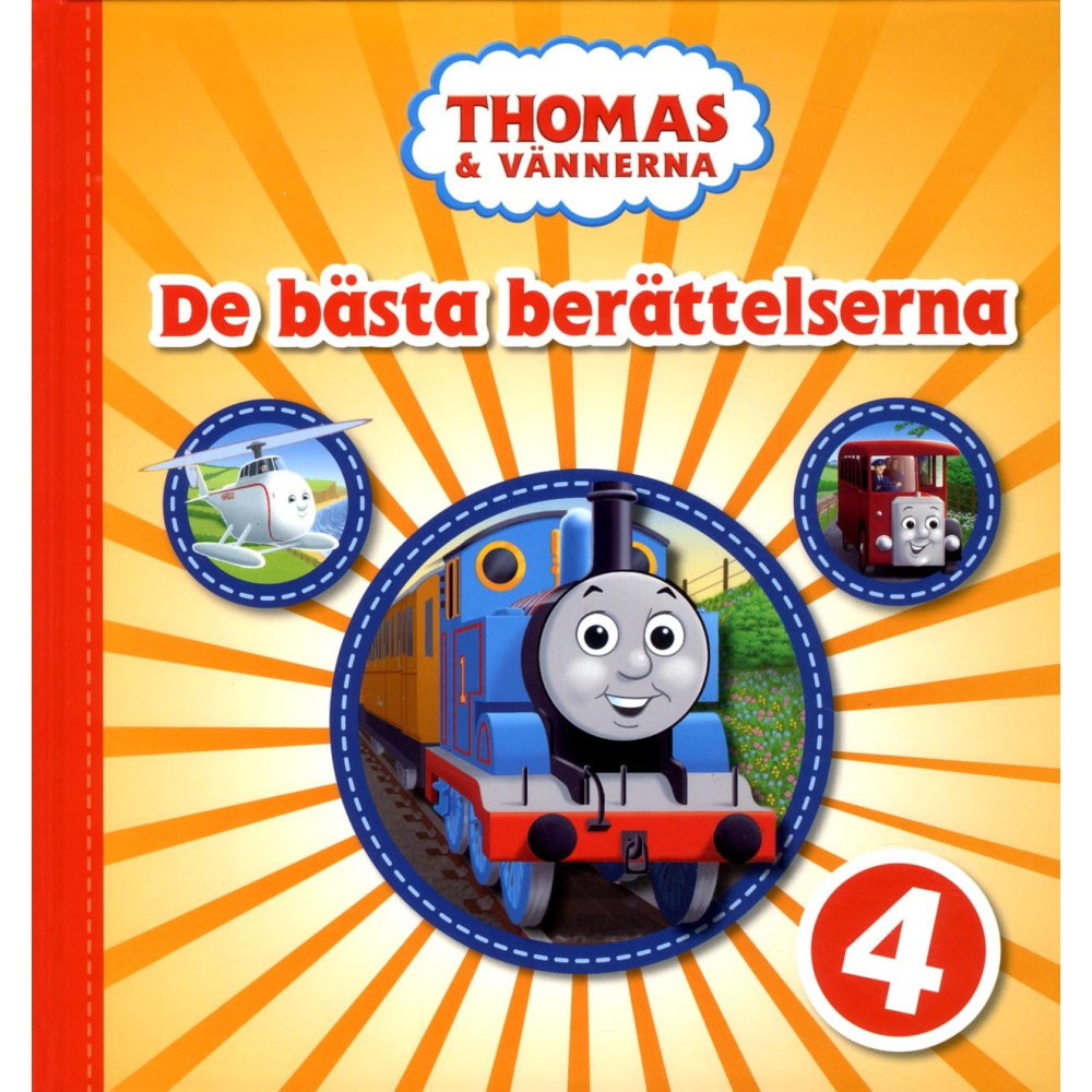 Produktbild för Thomas & vännerna. De bästa berättelserna 4 (inbunden)