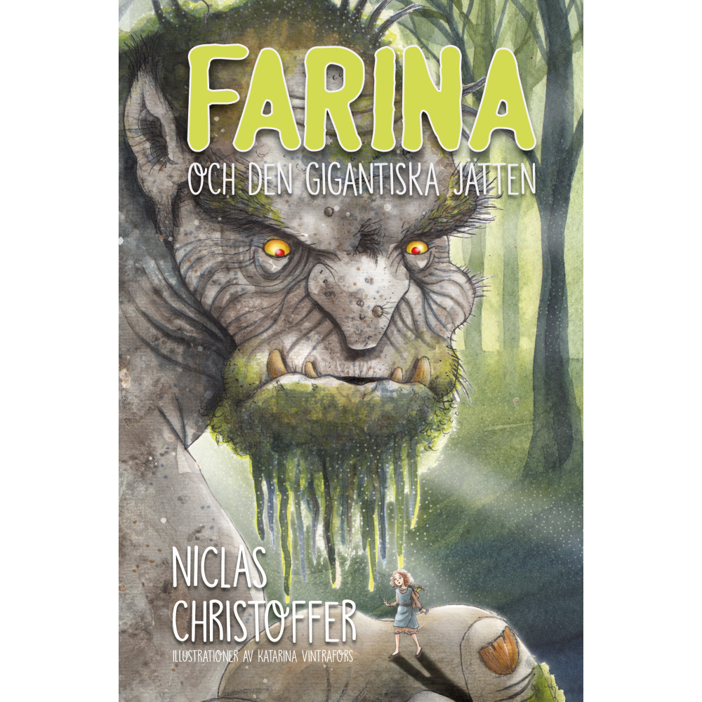 Produktbild för Farina och den gigantiska jätten (inbunden)