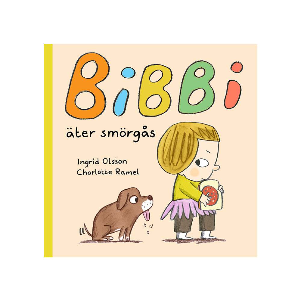 Produktbild för Bibbi äter smörgås (bok, board book)