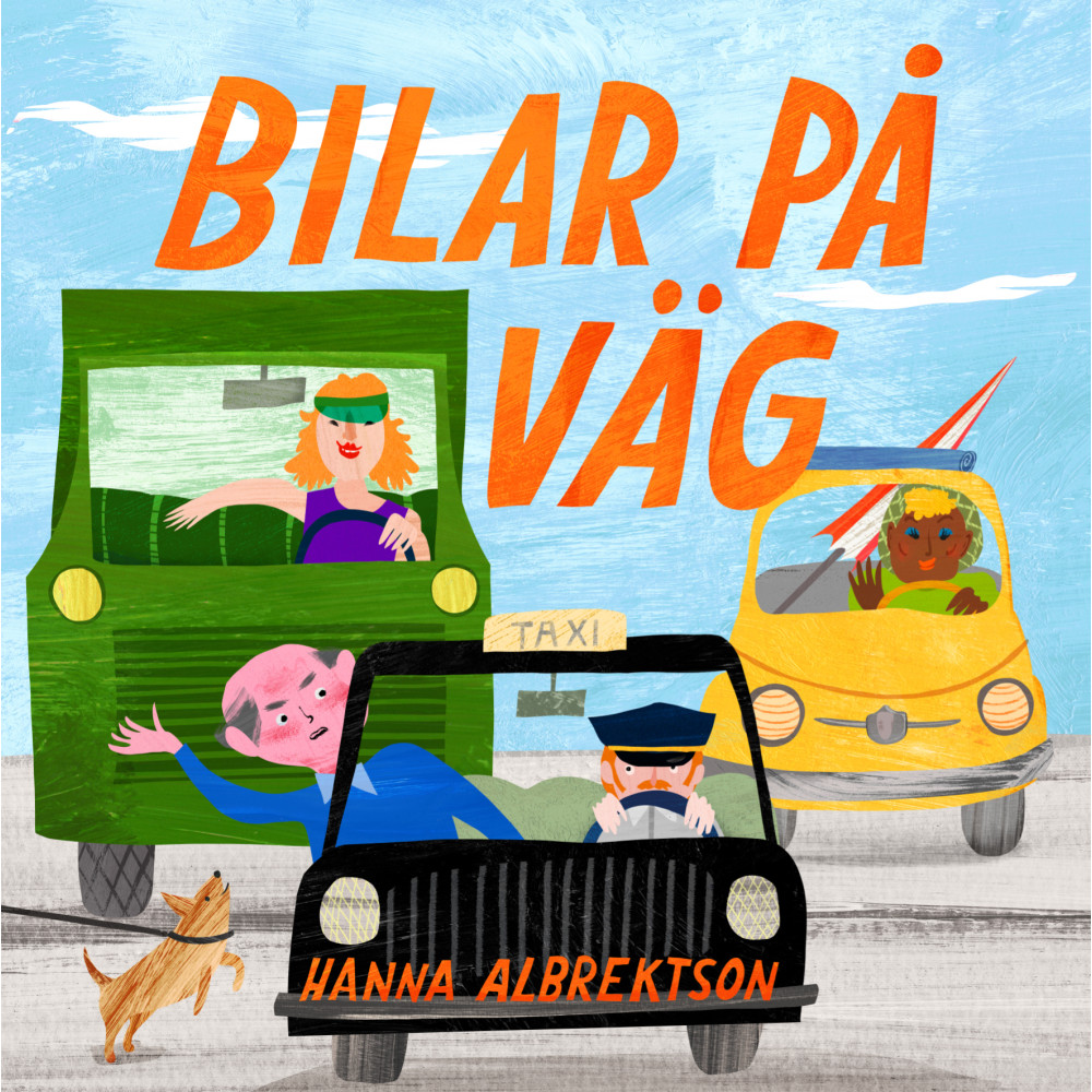 Produktbild för Bilar på väg (bok, board book)