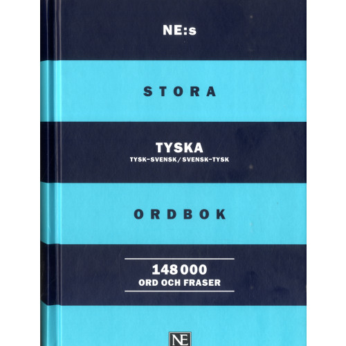 NE Nationalencyklopedin NE:s stora tyska ordbok 148.000 ord och fraser (inbunden)
