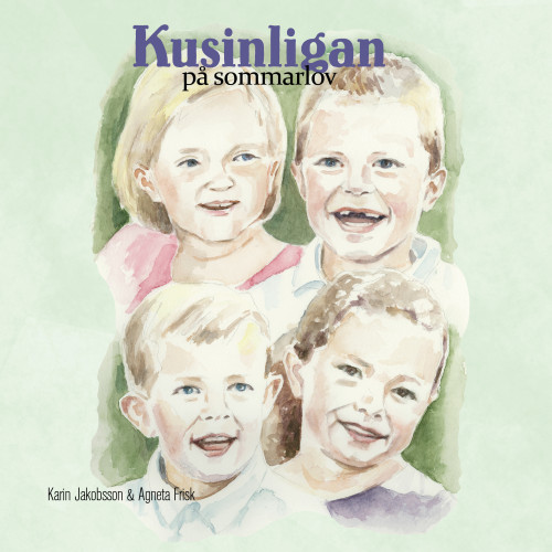 Karin Jakobsson Kusinligan på sommarlov (inbunden)