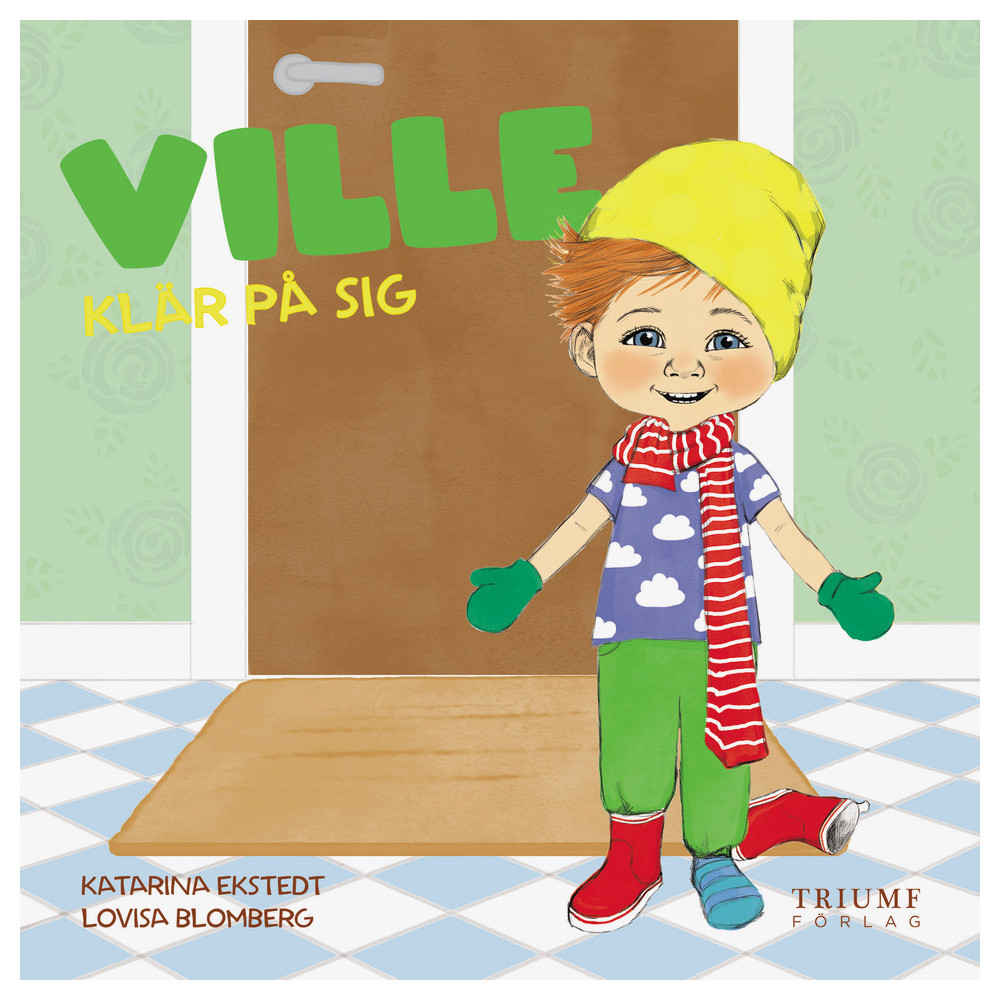 Produktbild för Ville klär på sig (bok, kartonnage)
