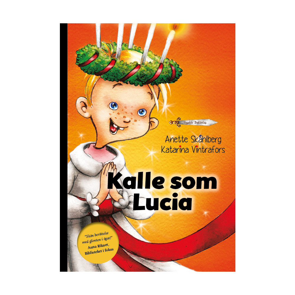 Produktbild för Kalle som Lucia (bok, kartonnage)