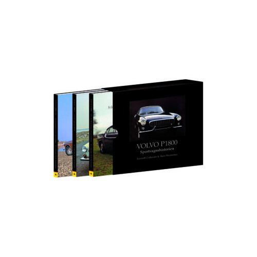 Kenneth Collander Volvo P1800 Sportvagnshistorien i tre delar i en box (bok, kartonnage)