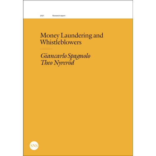 Giancarlo Spagnolo Money laundering and whistleblowers (häftad, eng)