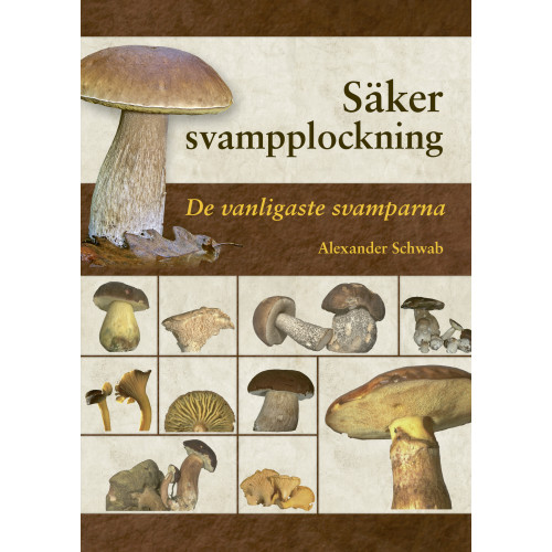 Alexander Schwab Säker svampplockning : de vanligaste svamparna (inbunden)