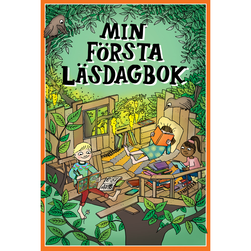 Produktbild för Min första läsdagbok (häftad)