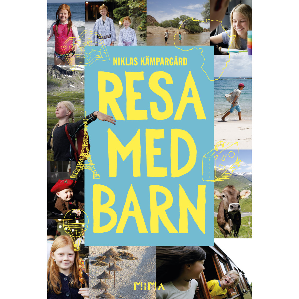 Produktbild för Resa med barn (bok, danskt band)