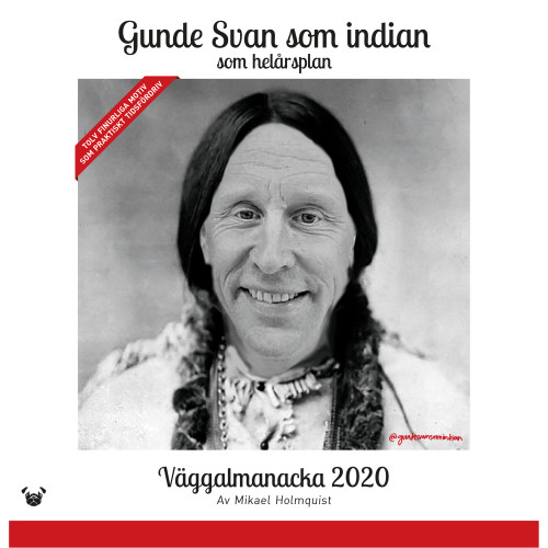 Pug Förlag Gunde Svan som indian - som helårsplan (bok)