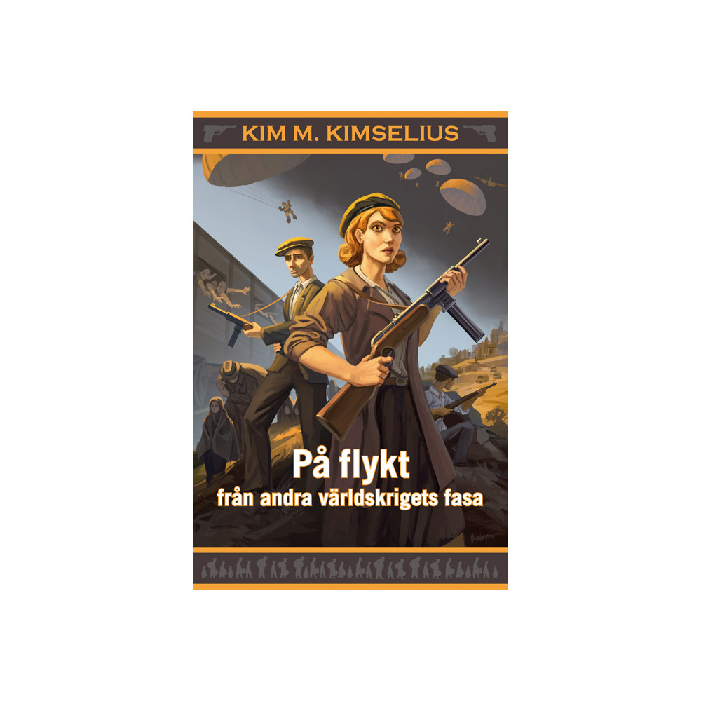Produktbild för På flykt från andra världskrigets fasa (bok, kartonnage)