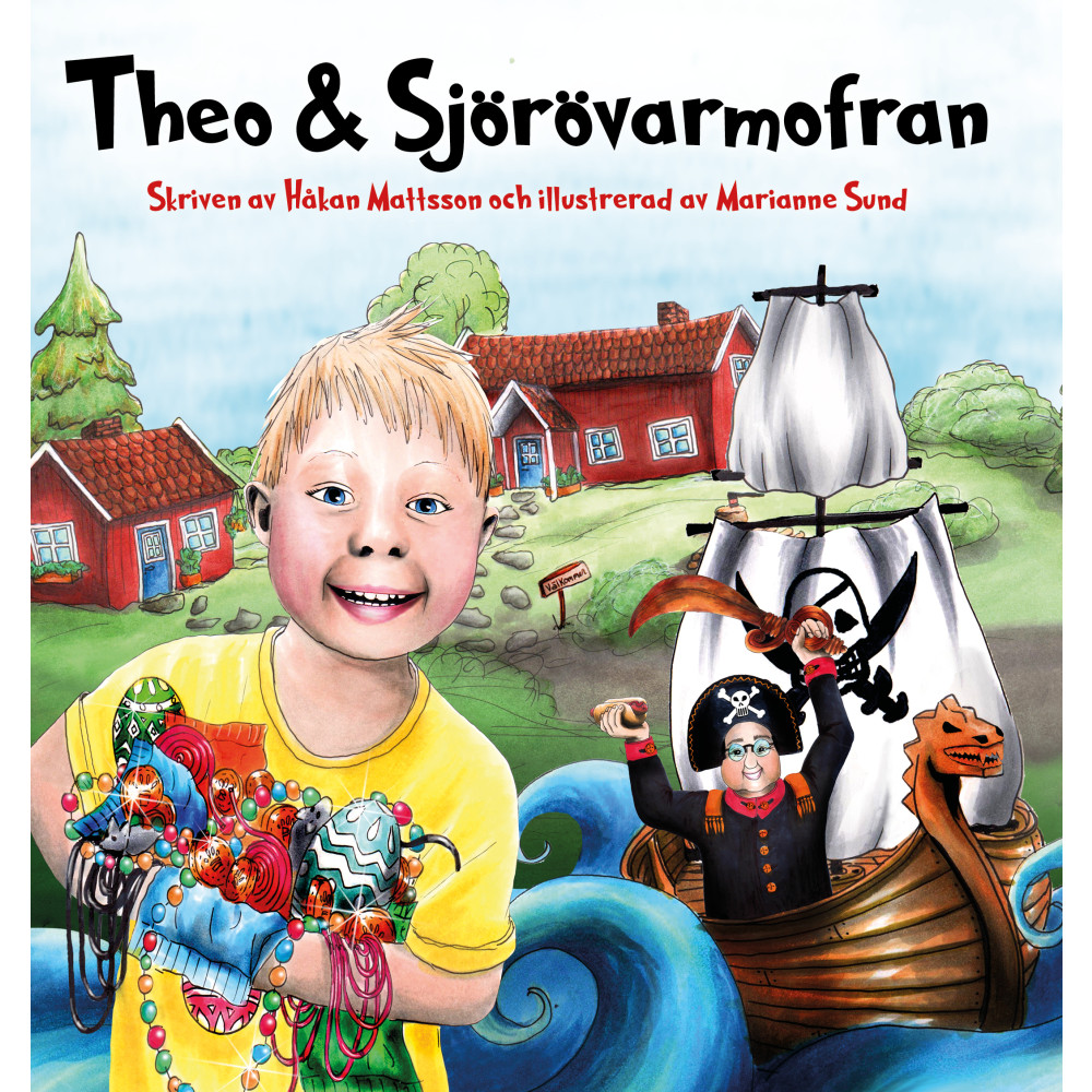 Produktbild för Theo & Sjörövarmofran (inbunden)