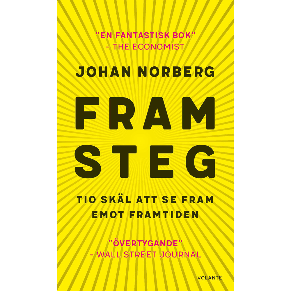 Produktbild för Framsteg : tio skäl att se fram emot framtiden (pocket)
