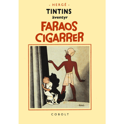 Hergé Faraos cigarrer (bok, halvklotband)
