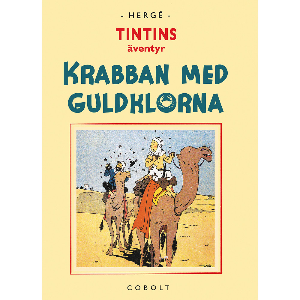 Produktbild för Krabban med guldklorna (bok, halvklotband)