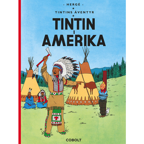 Hergé Tintin i Amerika (inbunden)