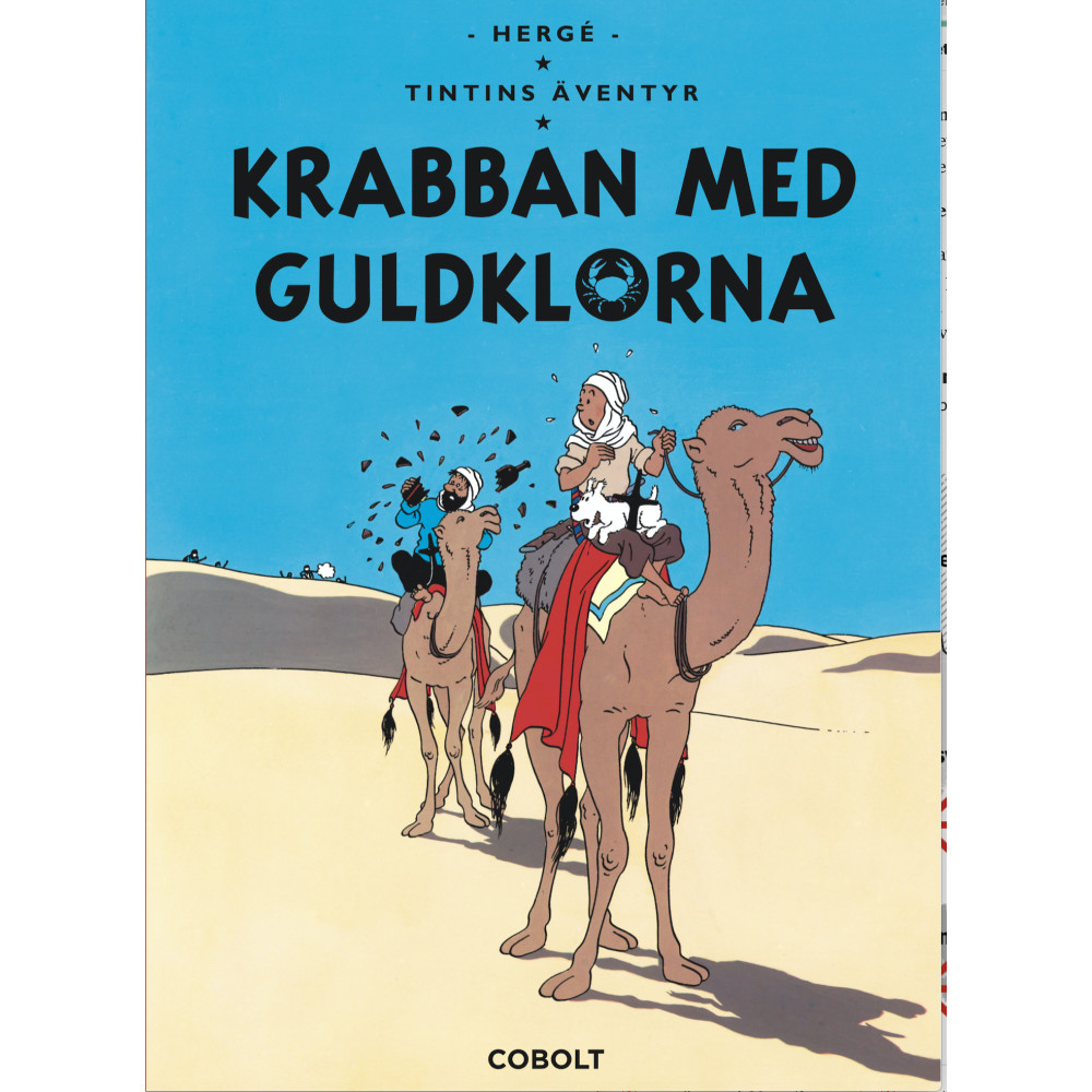 Produktbild för Krabban med guldklorna (inbunden)