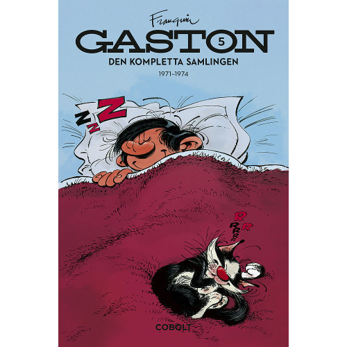 Andre Franquin Gaston. Den kompletta samlingen, Volym 5 (bok, halvklotband)