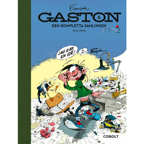 Andre Franquin Gaston. Den kompletta samlingen, Volym 6 (bok, halvklotband)
