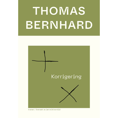 Thomas Bernhard Korrigering (bok, danskt band)