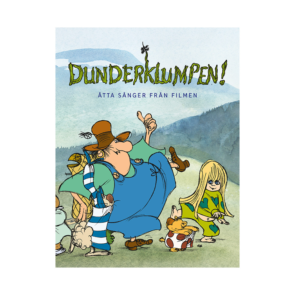 Produktbild för Dunderklumpen : åtta sånger från filmen (häftad)
