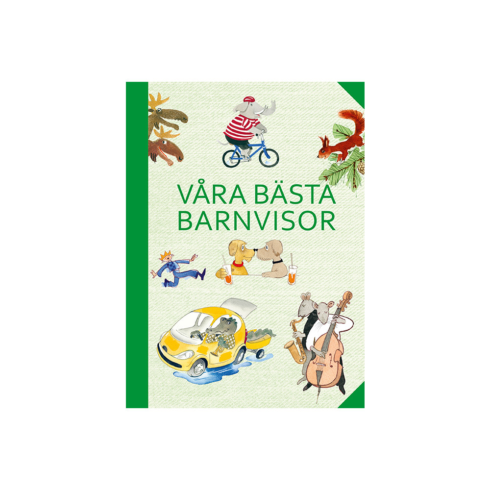 Produktbild för Våra bästa barnvisor (inbunden)