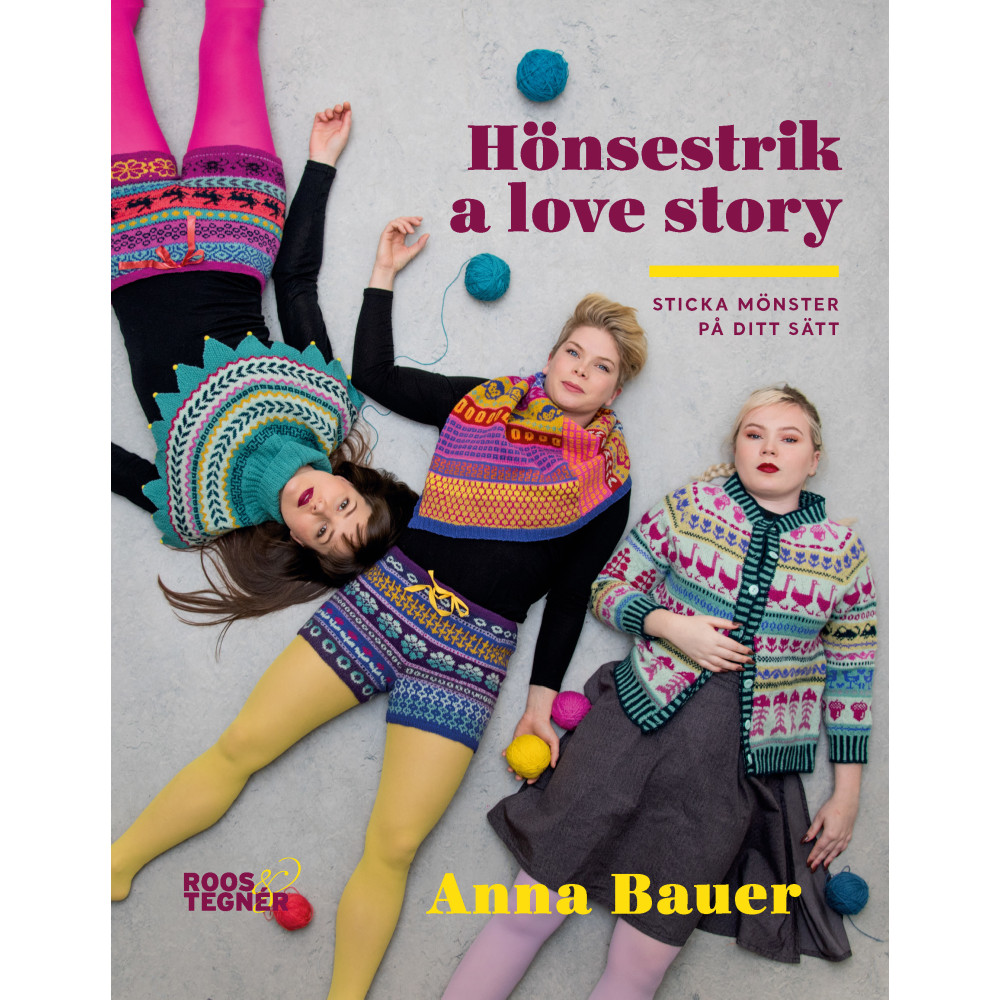 Produktbild för Hönsestrik a love story : sticka mönster på ditt sätt (inbunden)