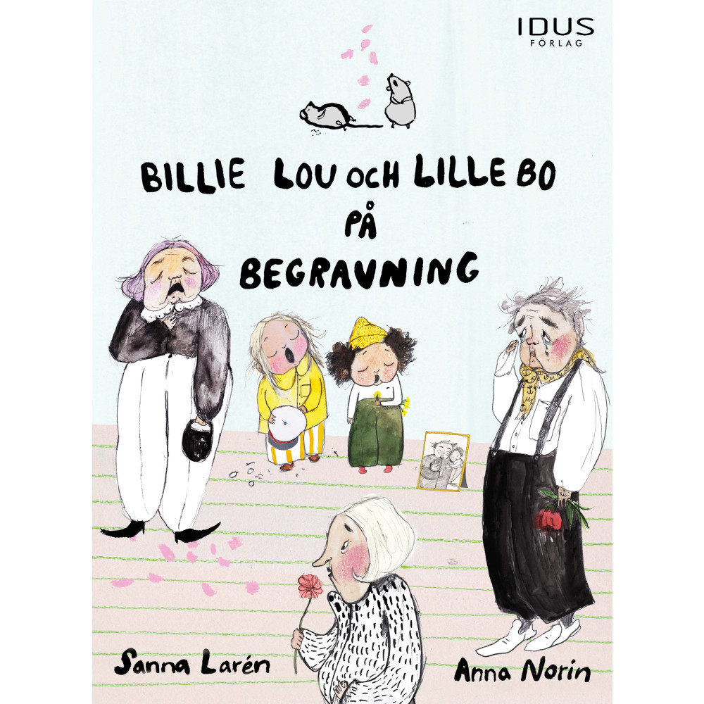 Produktbild för Billie Lou och Lille Bo på begravning (inbunden)