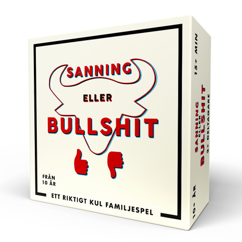 Nicotext Sanning eller bullshit : middagsspel (bok)