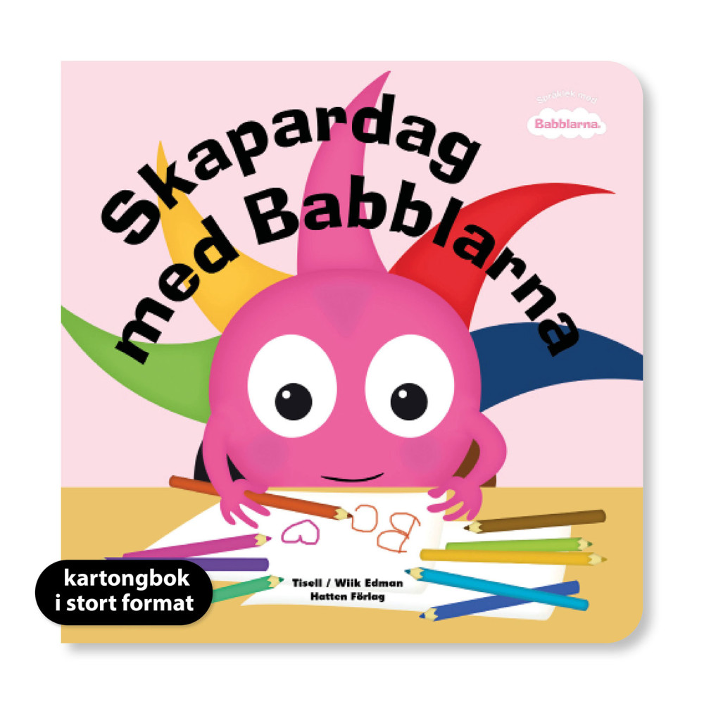 Produktbild för Skapardag med Babblarna (XL kartong) (bok, board book)