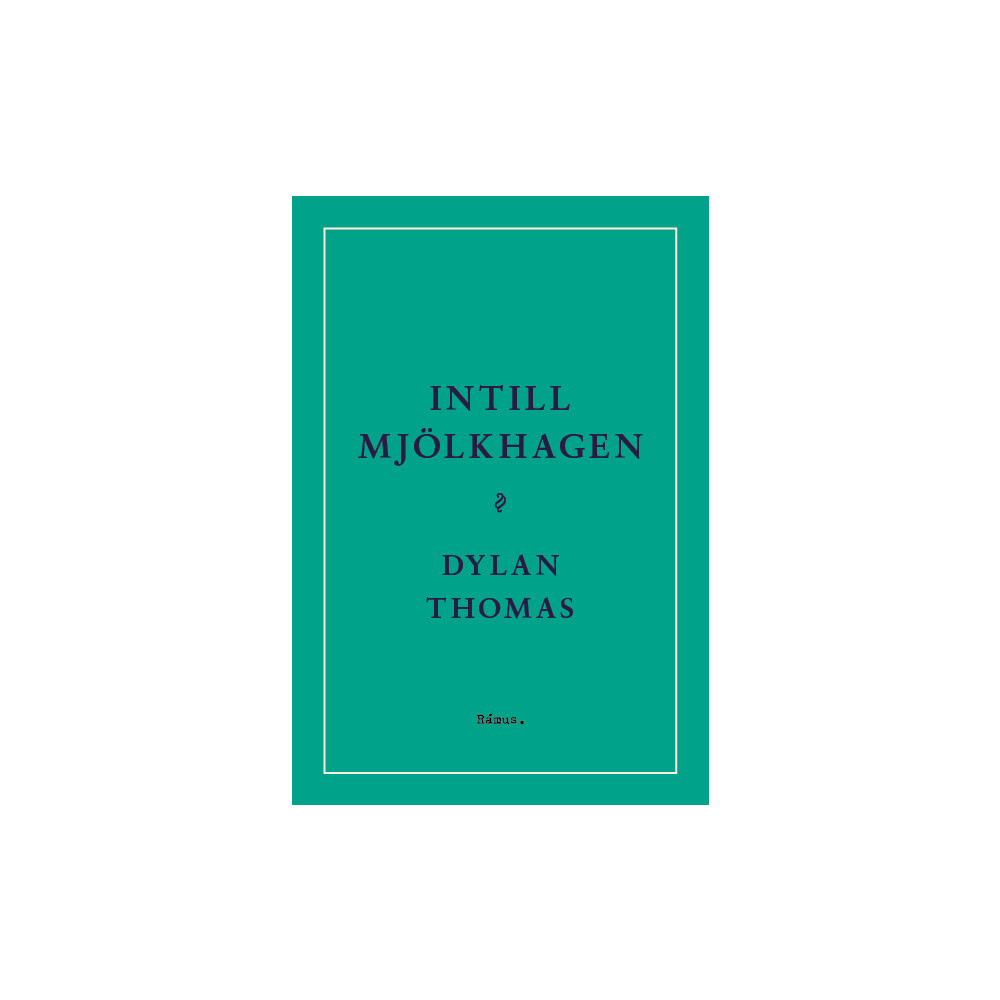 Produktbild för Intill Mjölkhagen : ett spel för röster (inbunden)