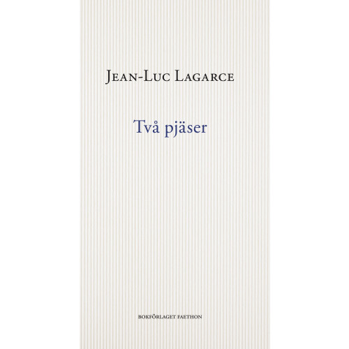 Jean-Luc Lagarce Två pjäser (bok, danskt band)