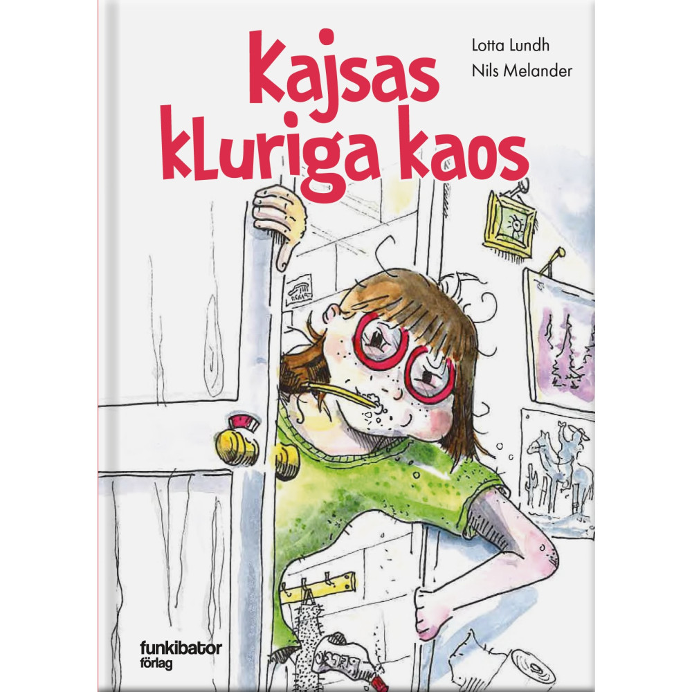 Produktbild för Kajsas kluriga kaos (inbunden)