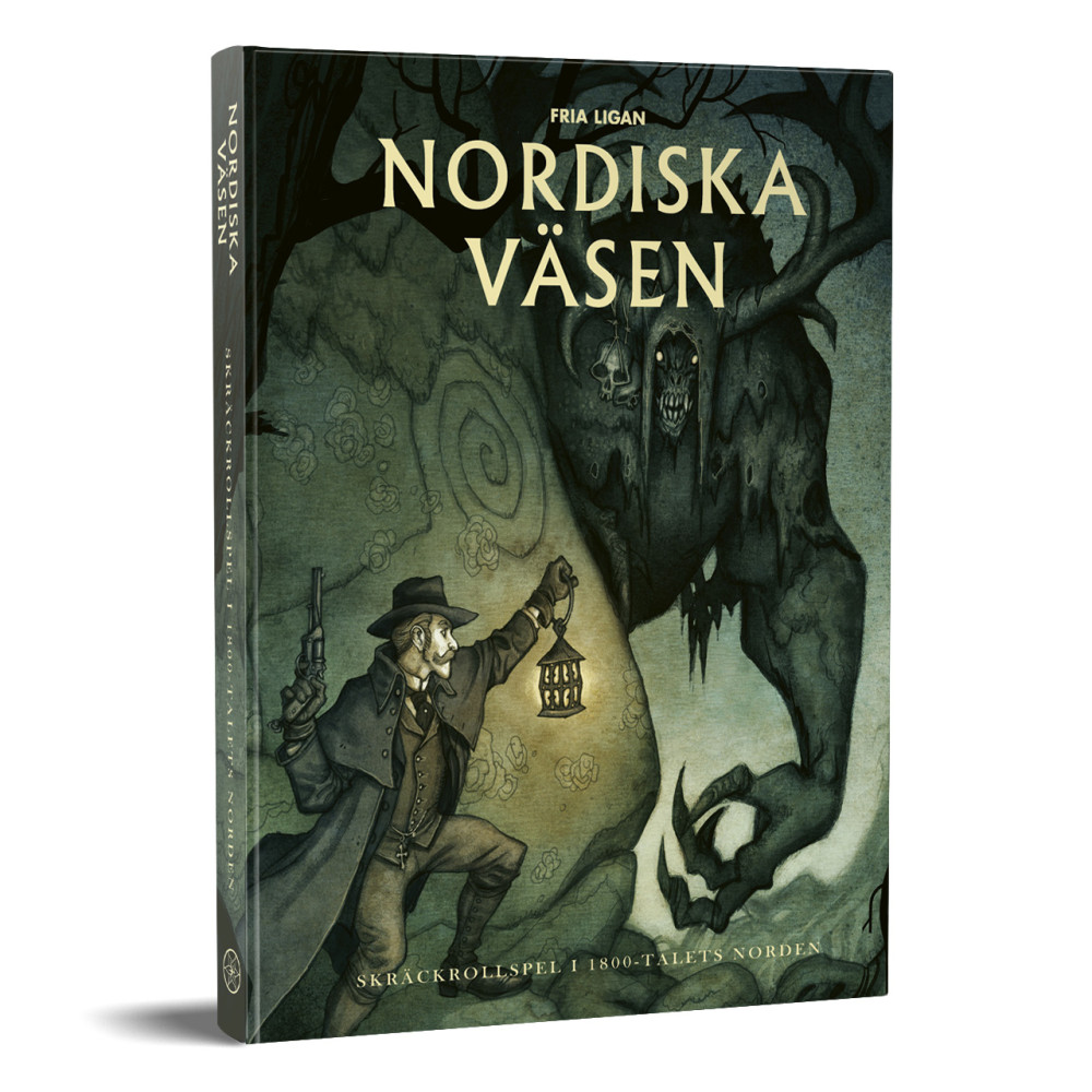 Produktbild för Nordiska väsen. Skräckrollspel i 1800 talets Norden (inbunden)