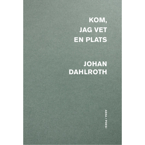 Johan Dahlroth Kom, jag vet en plats (häftad)
