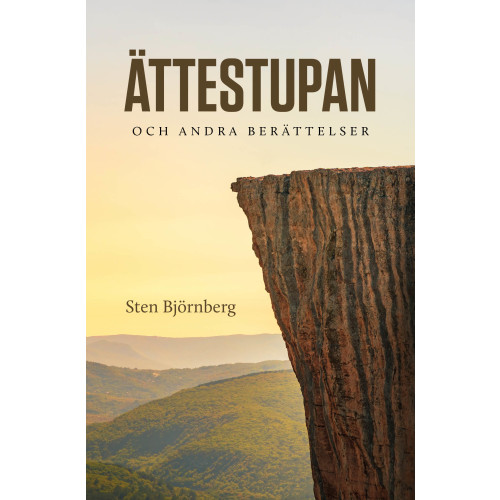 Sten Björnberg Ättestupan och andra berättelser (bok, danskt band)