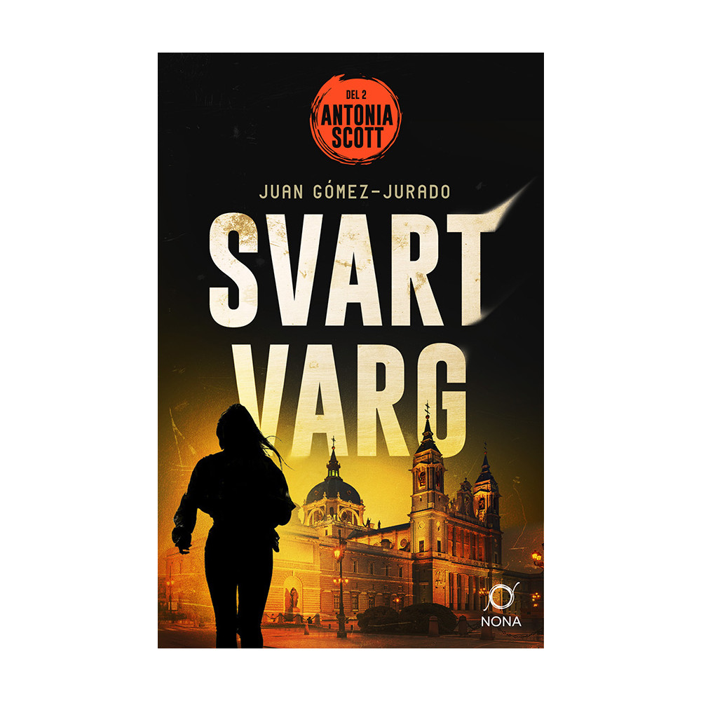 Produktbild för Svart varg (inbunden)