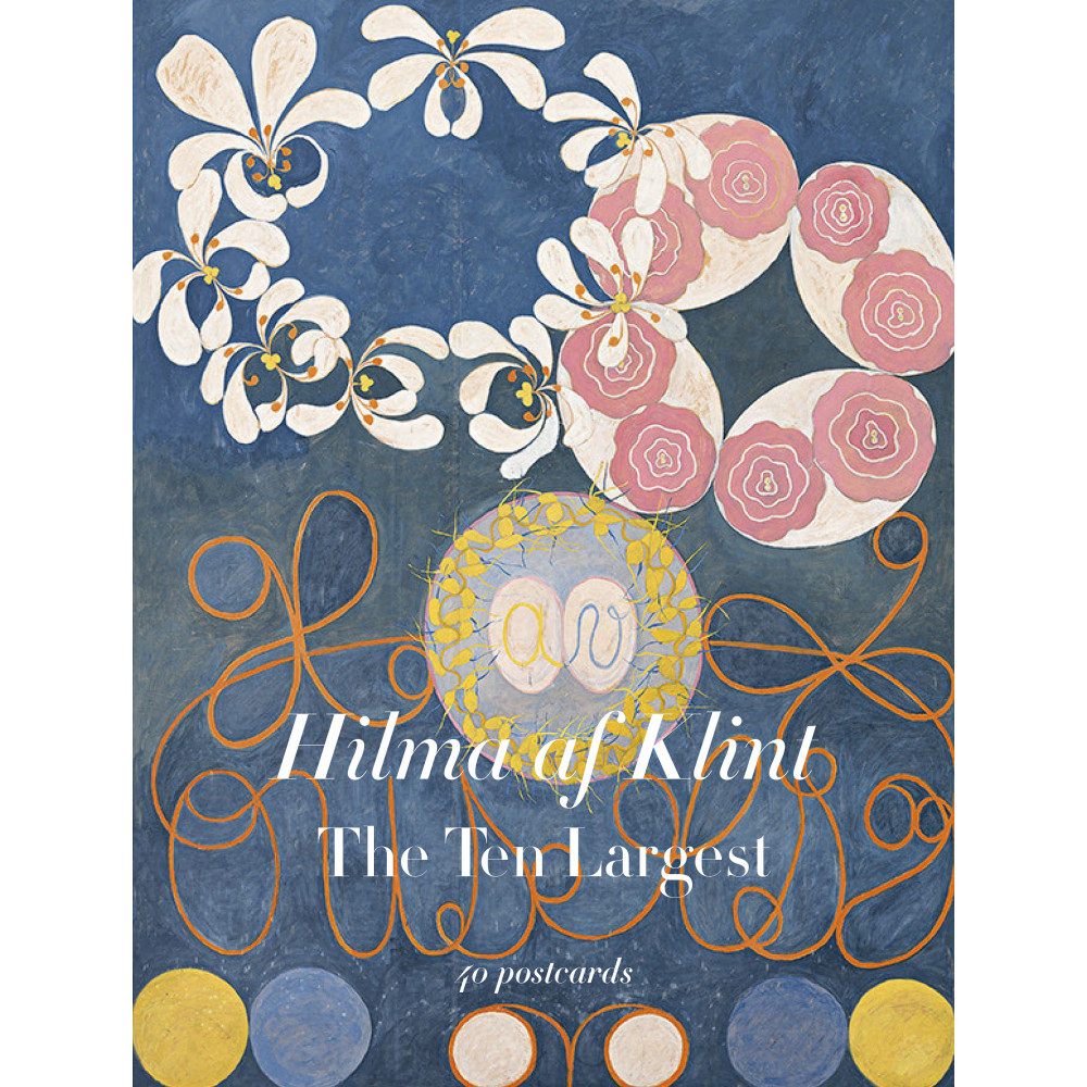 Produktbild för Hilma af Klint: The Ten Largest - Vykortslåda (bok)