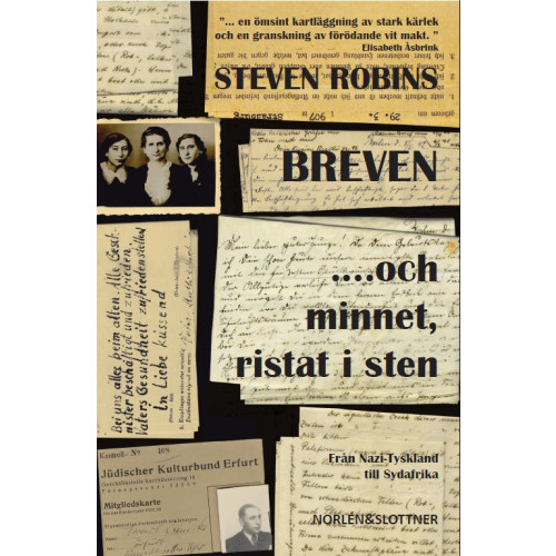 Steven Robins Breven... och minnet, ristat i sten (bok, danskt band)