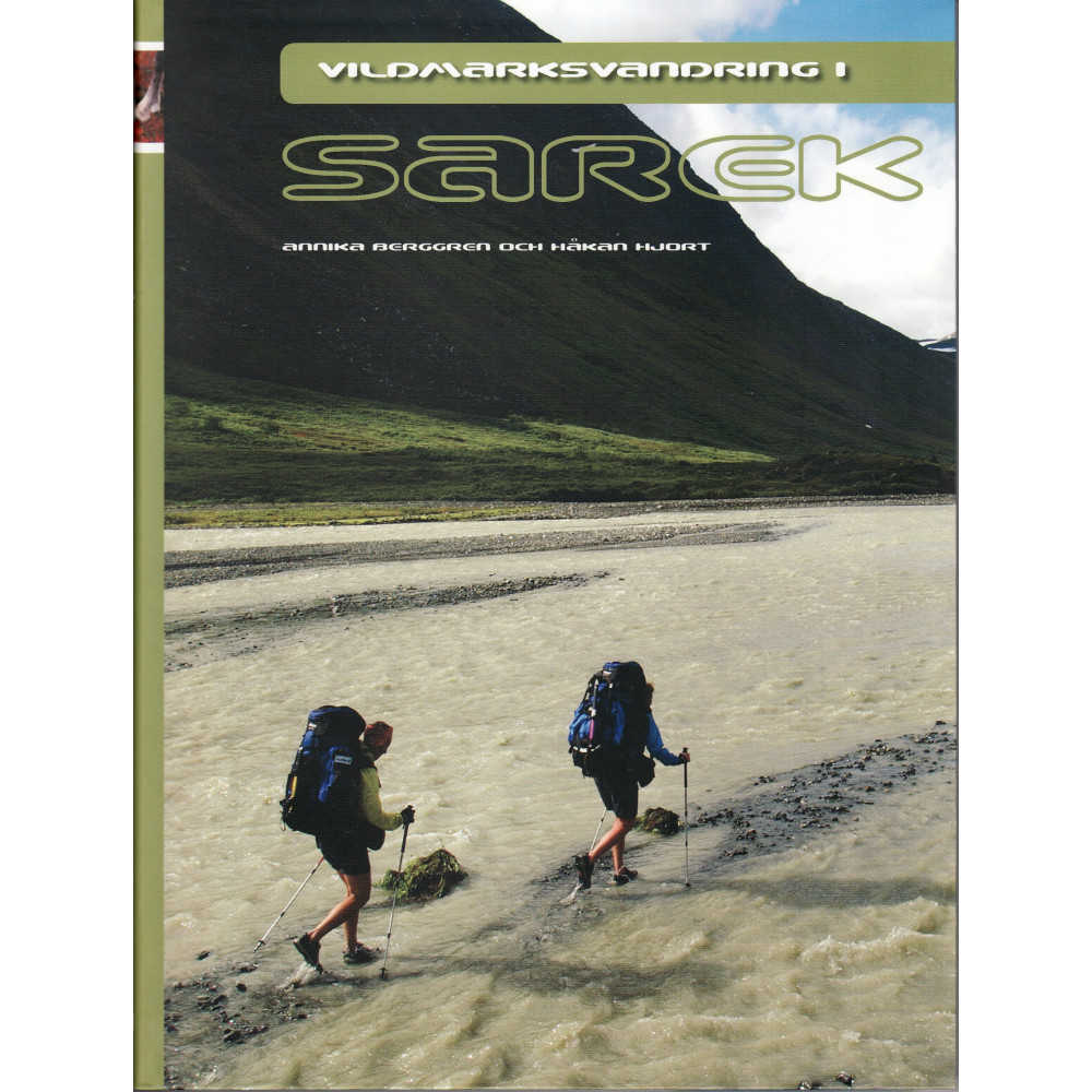 Produktbild för Vildmarksvandring i Sarek (bok, flexband)