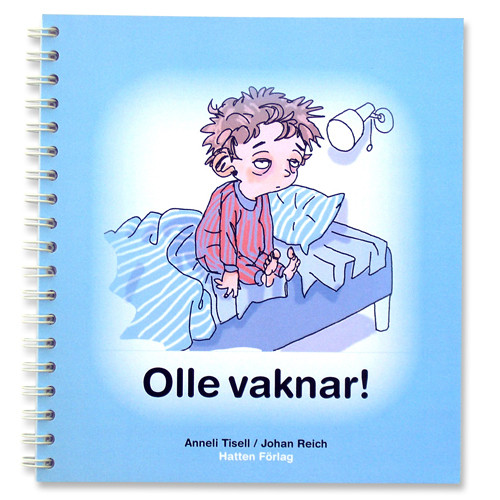 Anneli Tisell Olle vaknar (bok, spiral)