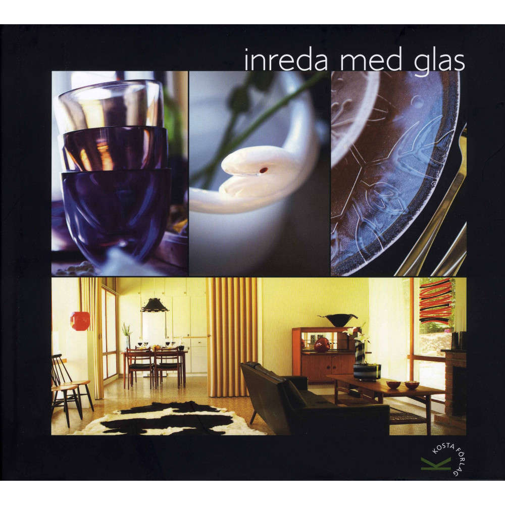 Produktbild för Inreda med glas (inbunden)
