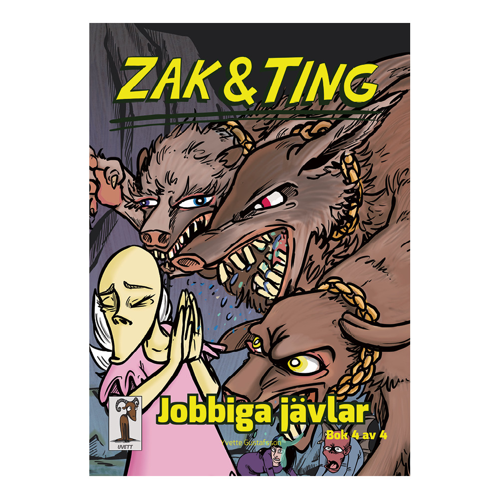 Produktbild för Zak & Ting. Del 4, Jobbiga jävlar (häftad)