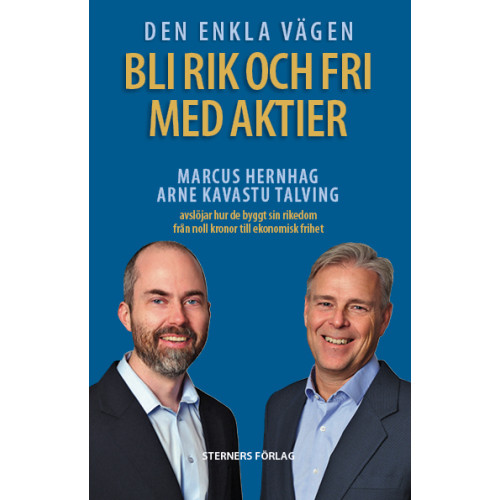 Marcus Hernhag Den enkla vägen Bli rik och fri med aktier (bok, danskt band)