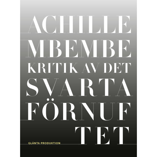 Achille Mbembe Kritik av det svarta förnuftet (bok, danskt band)