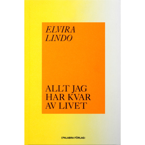 Elvira Lindo Allt jag har kvar av livet (bok, danskt band)