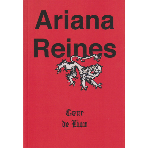 Ariana Reines Coeur de lion (bok, danskt band)